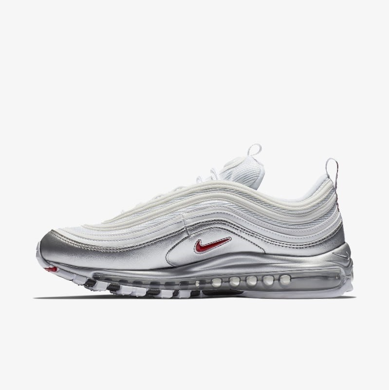 Nike 97 best sale qs silver